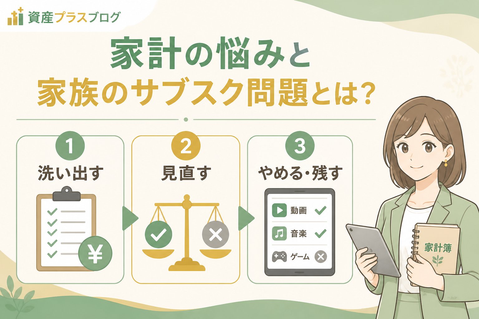 固定費見直し 家計の悩みと家族のサブスク問題とは