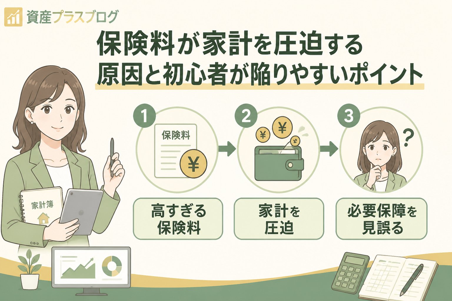 固定費見直し 1. 保険料が家計を圧迫する原因と初心者が陥りやすいポイント