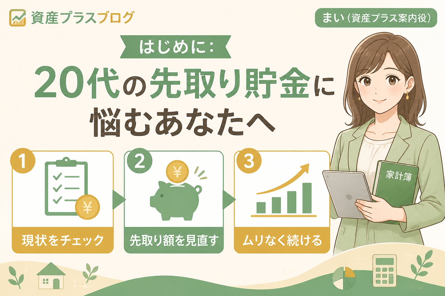 家計管理 はじめに：20代の先取り貯金に悩むあなたへ