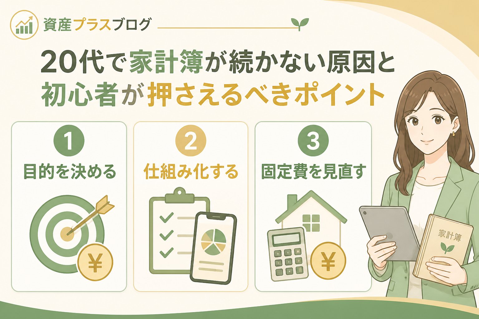家計管理 20代で家計簿が続かない原因と初心者が押さえるべきポイント
