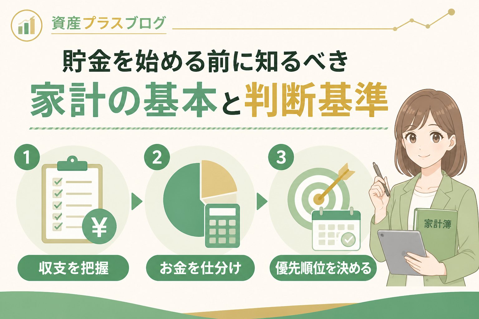 家計管理 貯金を始める前に知るべき家計の基本と判断基準