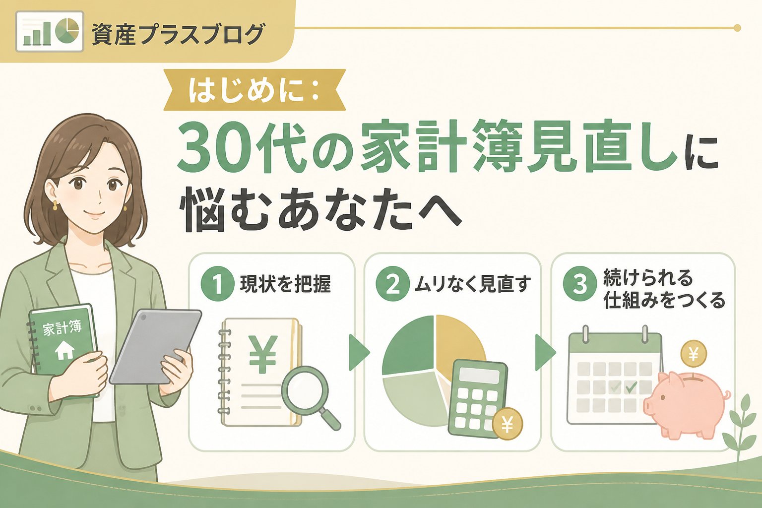 家計管理 はじめに：30代の家計簿見直しに悩むあなたへ