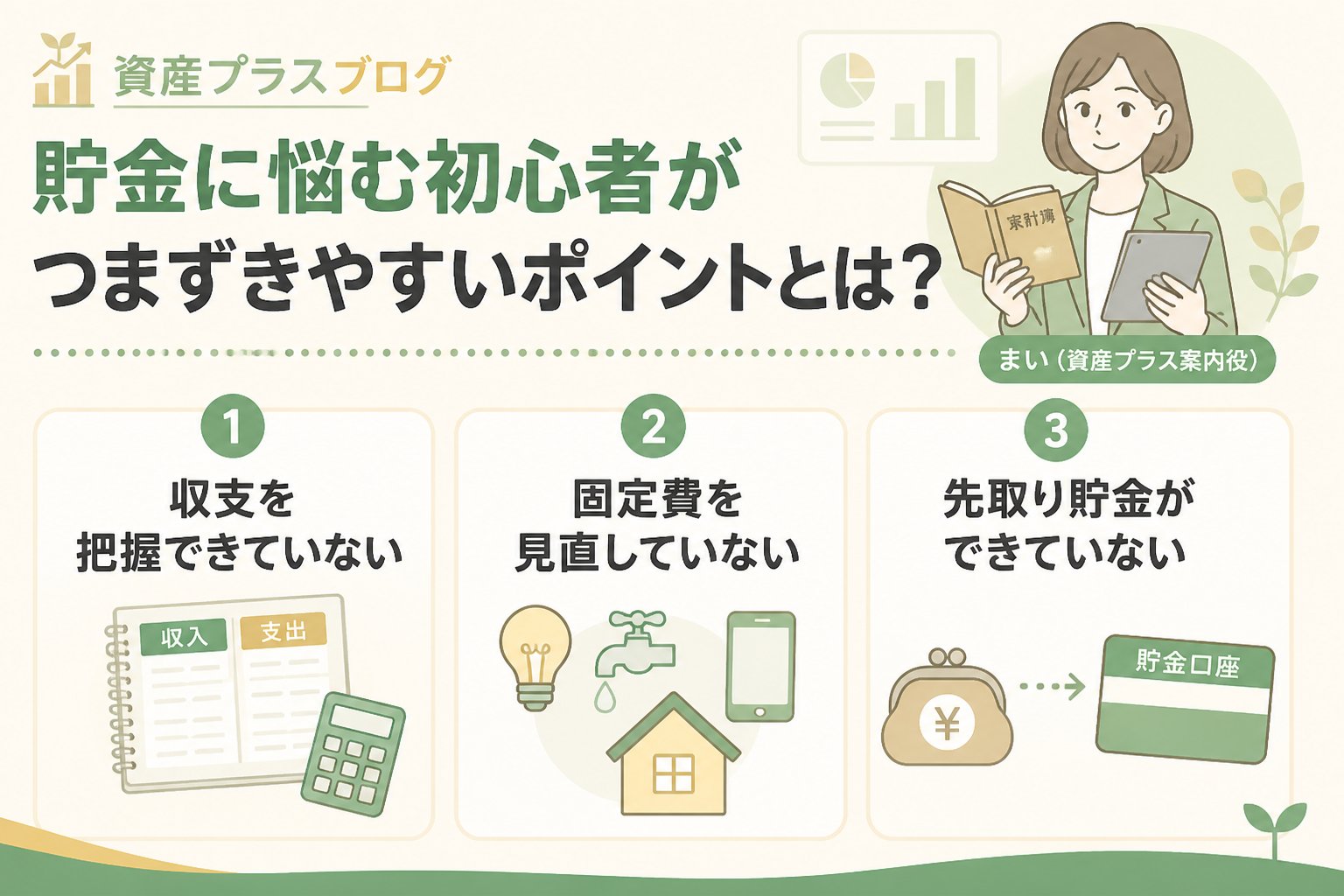 家計管理 貯金に悩む初心者がつまずきやすいポイントとは？