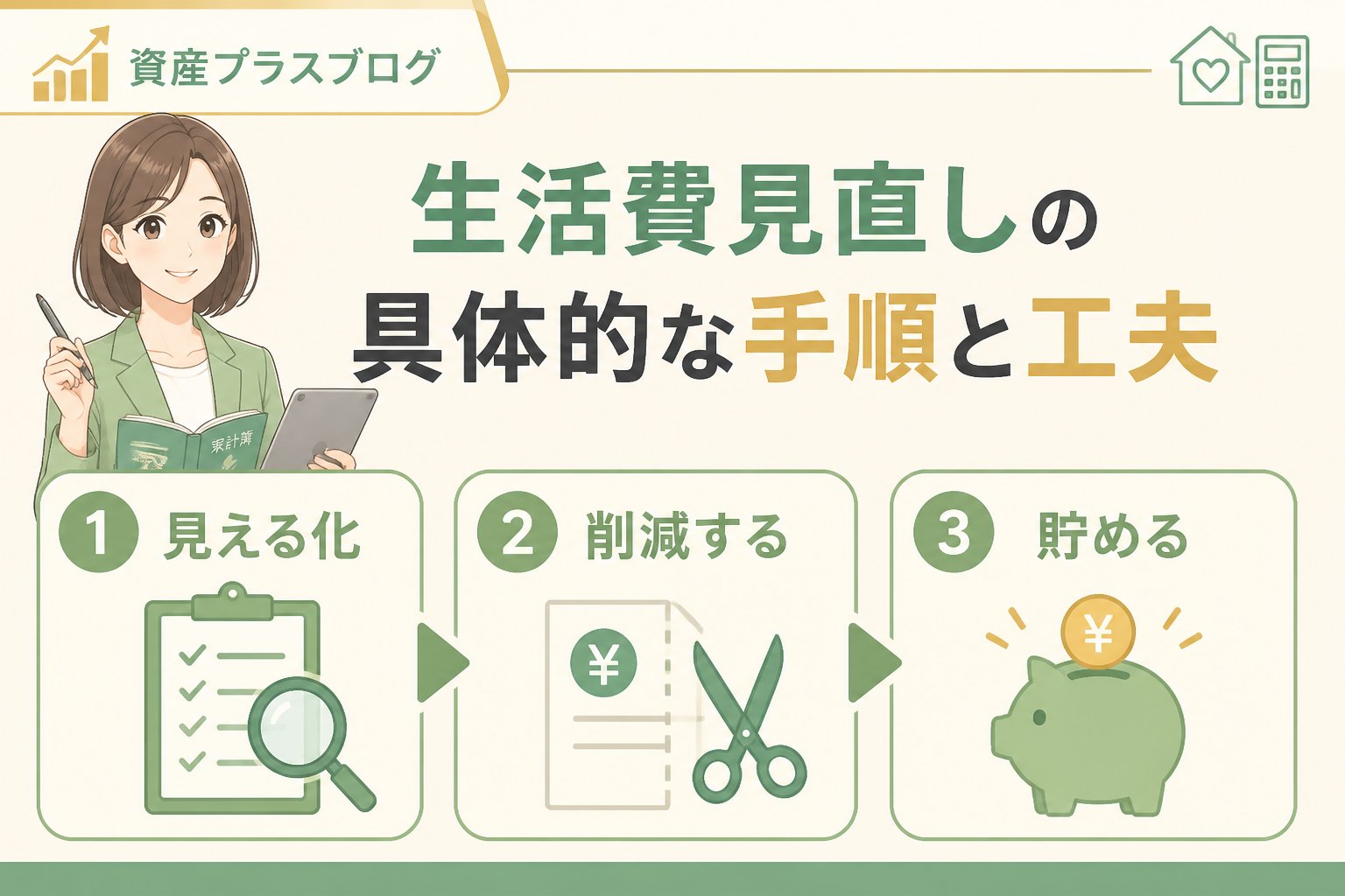 家計管理 生活費見直しの具体的な手順と工夫