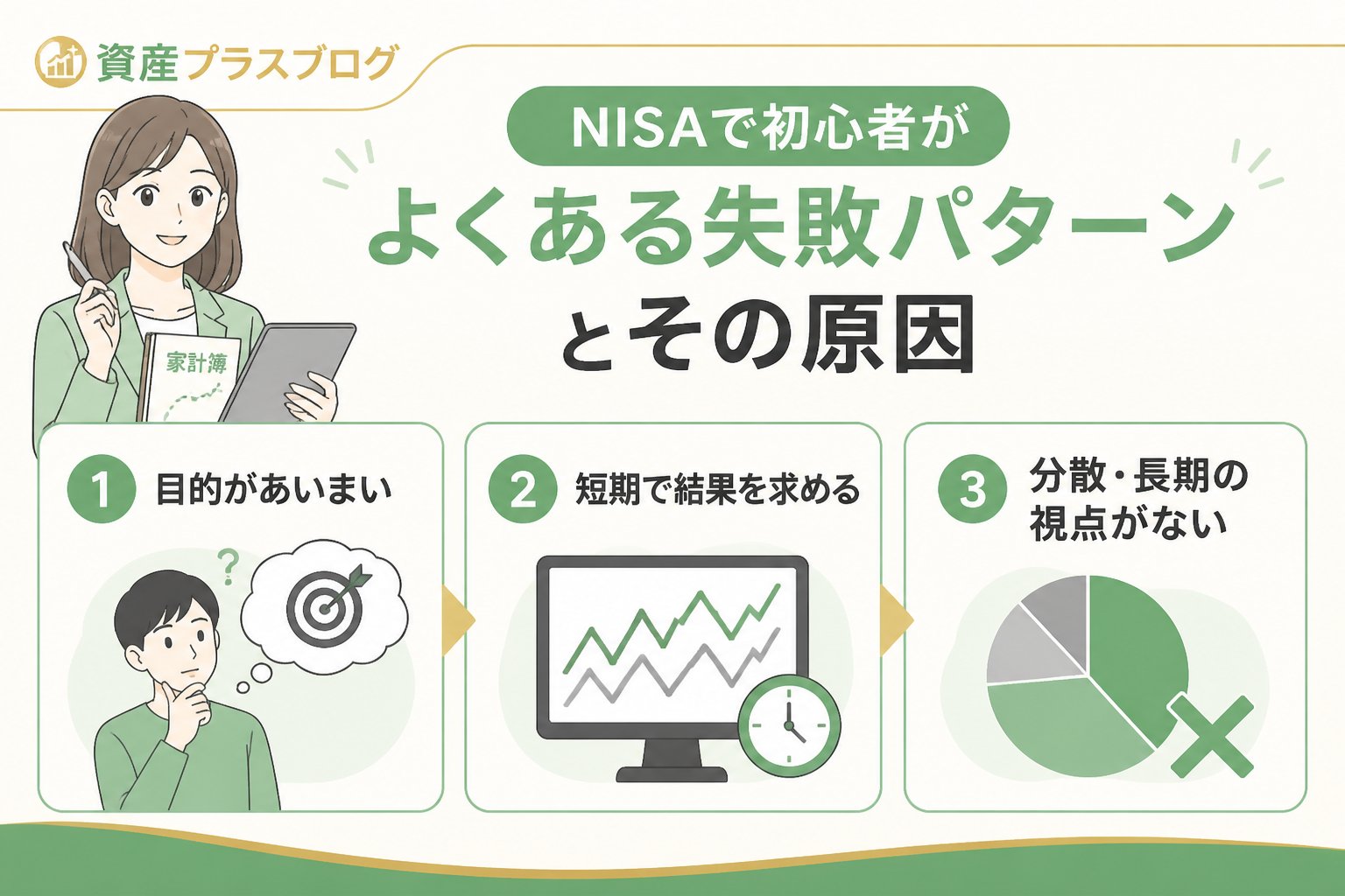 投資入門 NISAで初心者がよくある失敗パターンとその原因