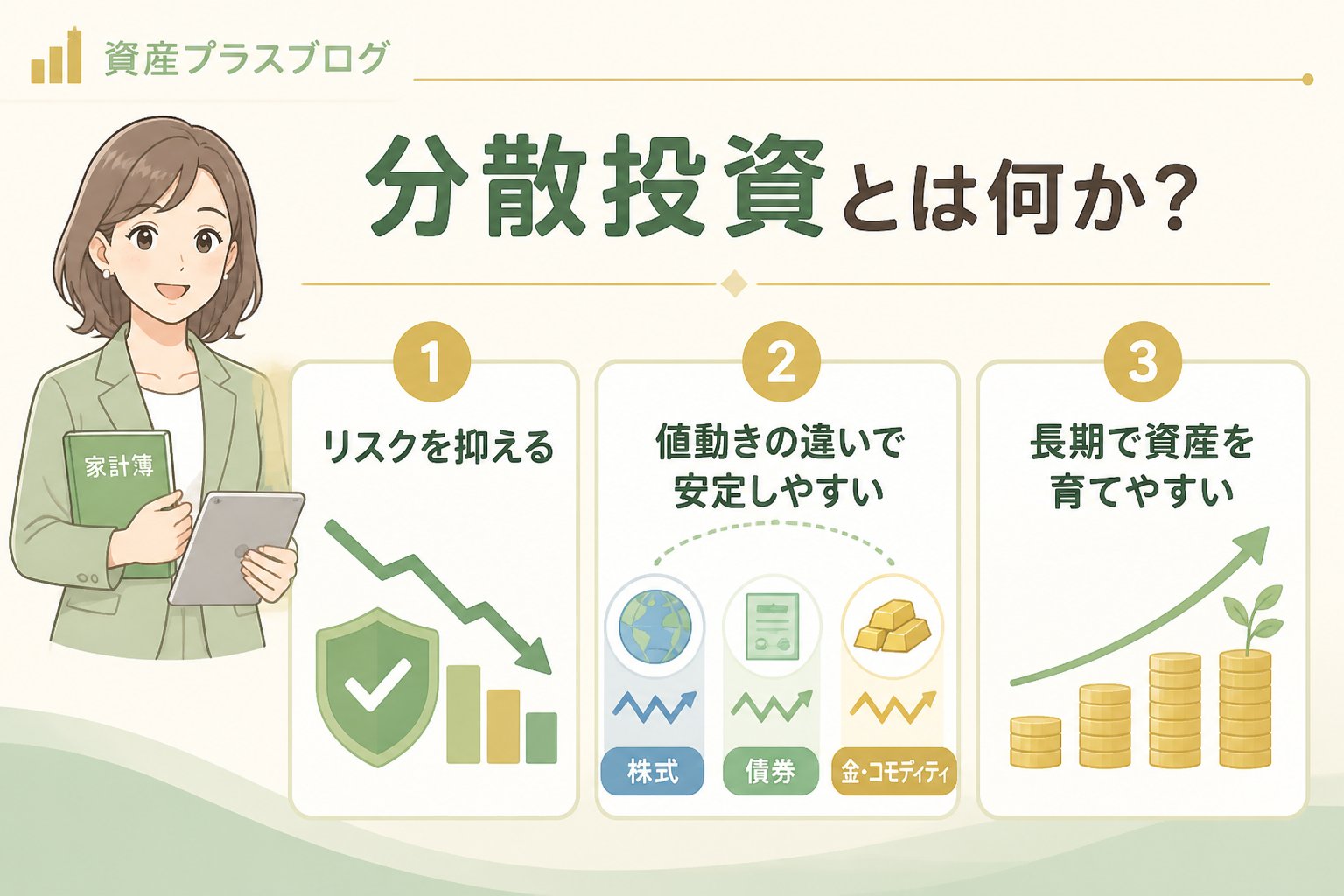 投資入門 分散投資とは何か?初心者にわかりやすく説明