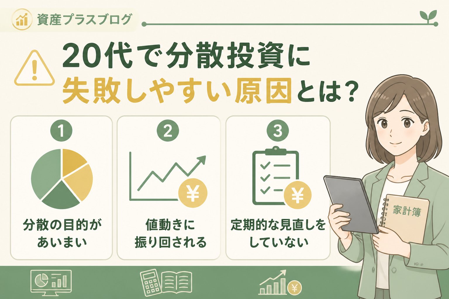 投資入門 20代で分散投資に失敗しやすい原因とは？