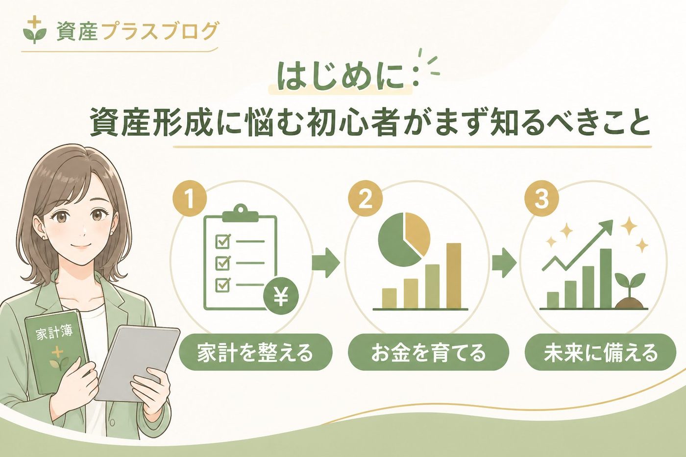 資産形成 はじめに：資産形成に悩む初心者がまず知るべきこと