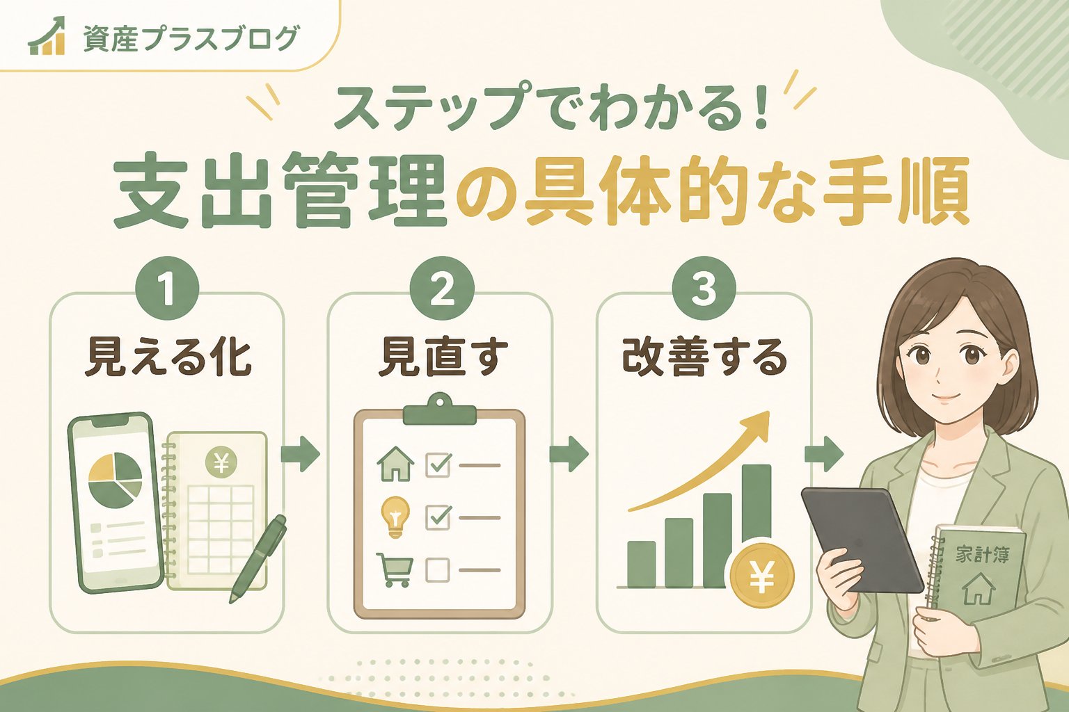 資産形成 ステップでわかる！支出管理の具体的な手順