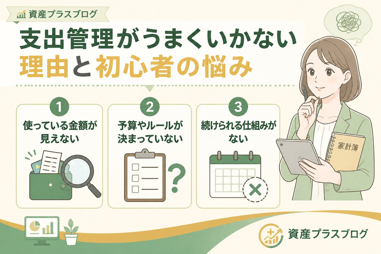 資産形成 支出管理がうまくいかない理由と初心者の悩み