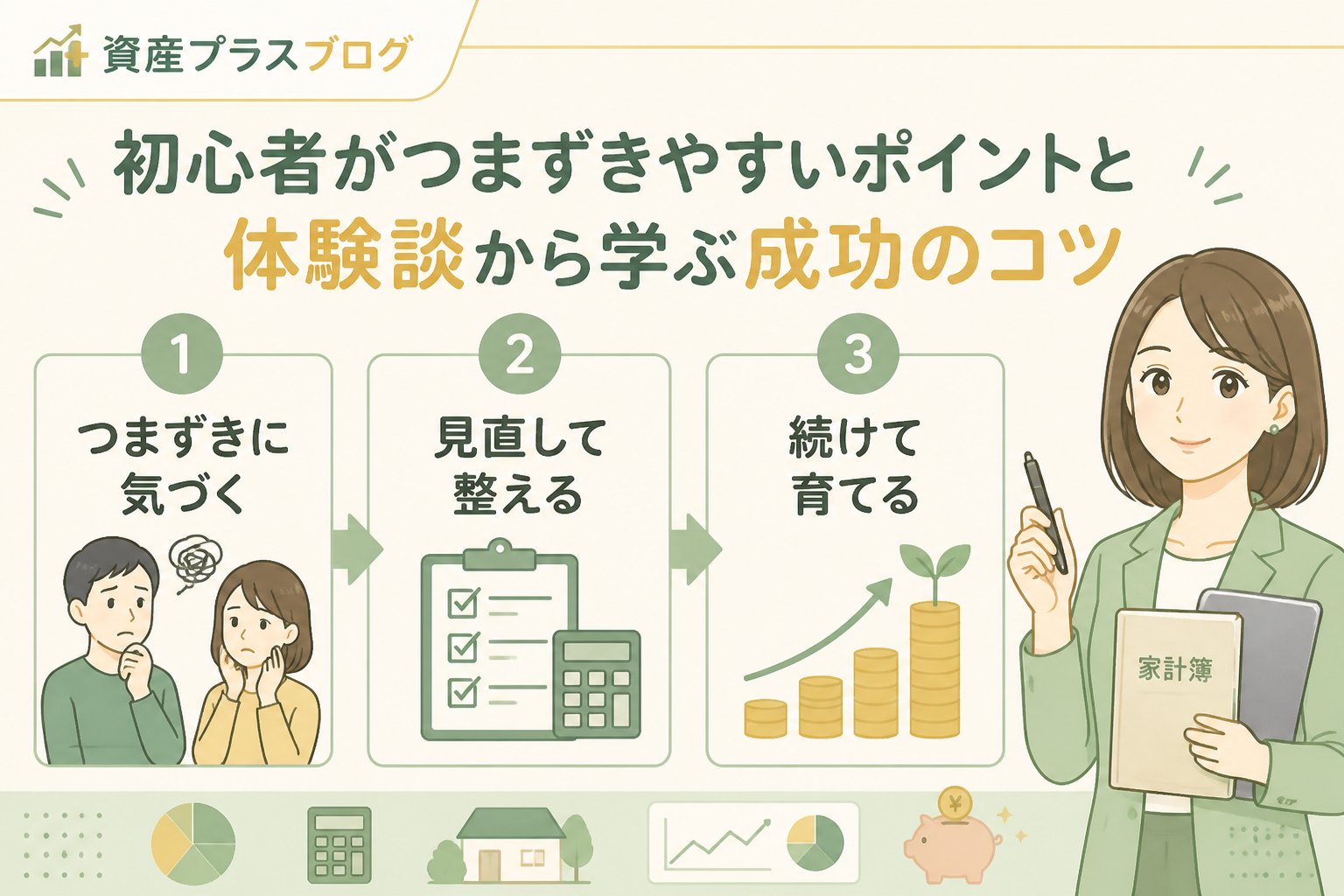 資産形成 初心者がつまずきやすいポイントと体験談から学ぶ成功のコツ