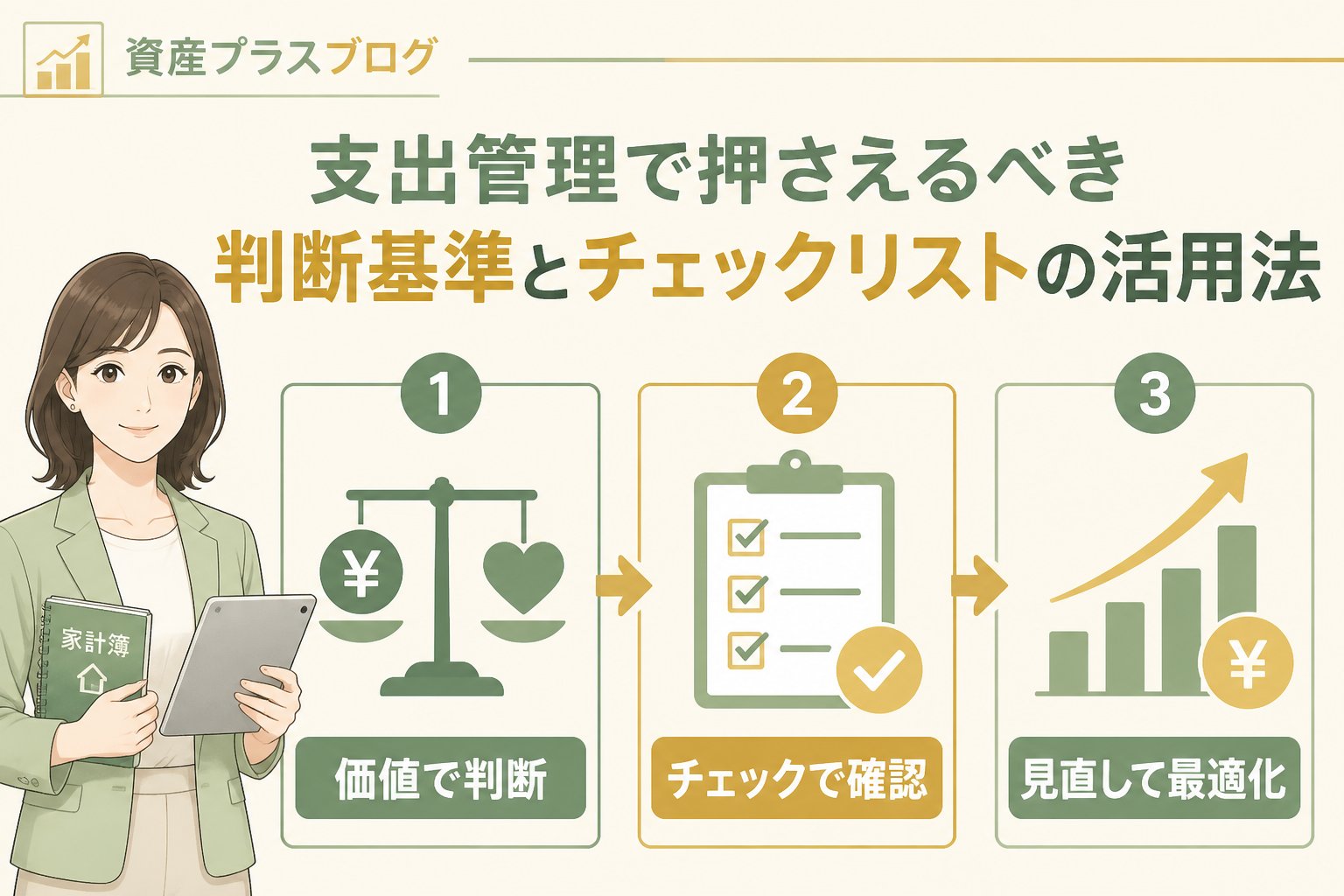 資産形成 支出管理で押さえるべき判断基準とチェックリストの活用法