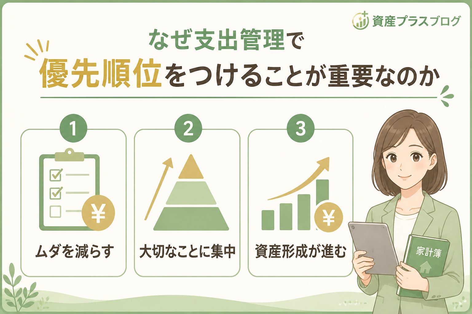 資産形成 なぜ支出管理で優先順位をつけることが重要なのか