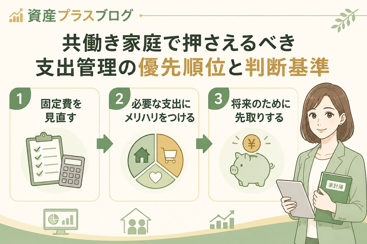 資産形成 共働き家庭で押さえるべき支出管理の優先順位と判断基準