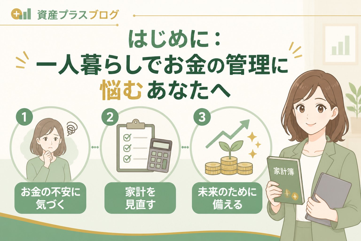 資産形成 はじめに：一人暮らしでお金の管理に悩むあなたへ