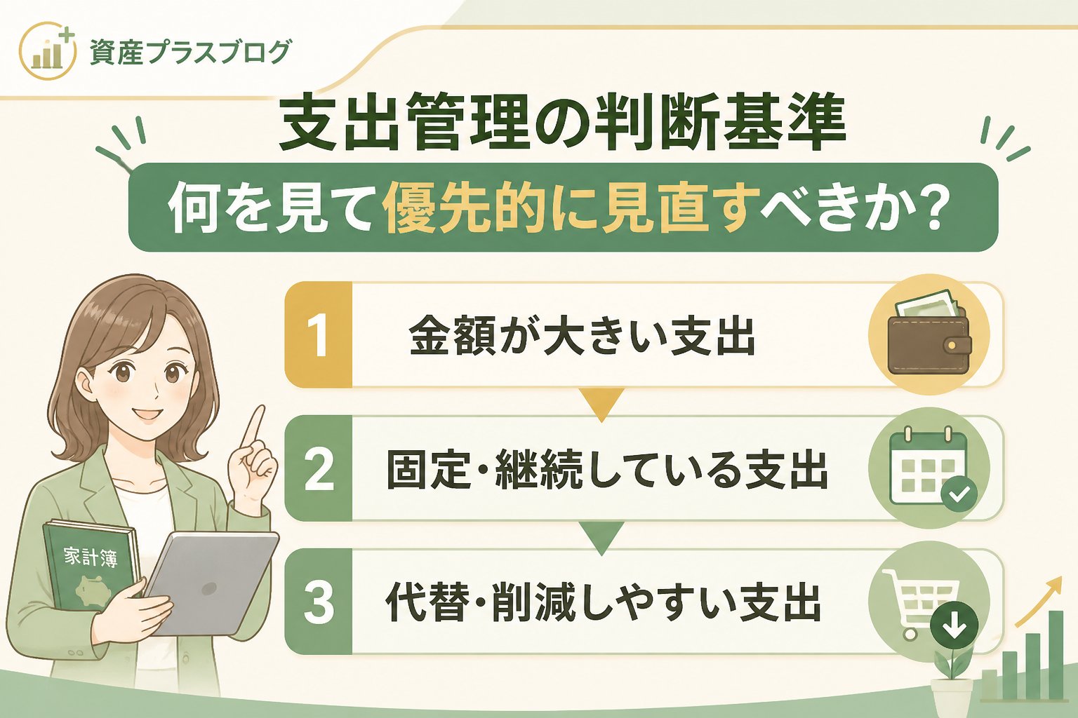 資産形成 支出管理の判断基準：何を見て優先的に見直すべきか？