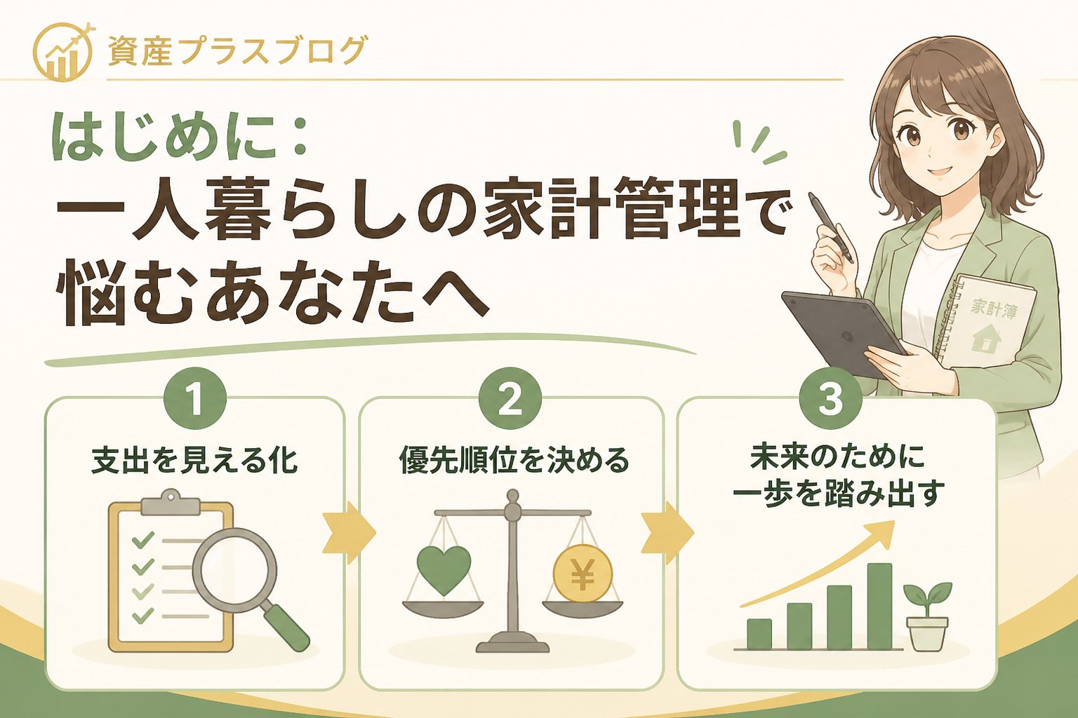 資産形成 はじめに：一人暮らしの家計管理で悩むあなたへ