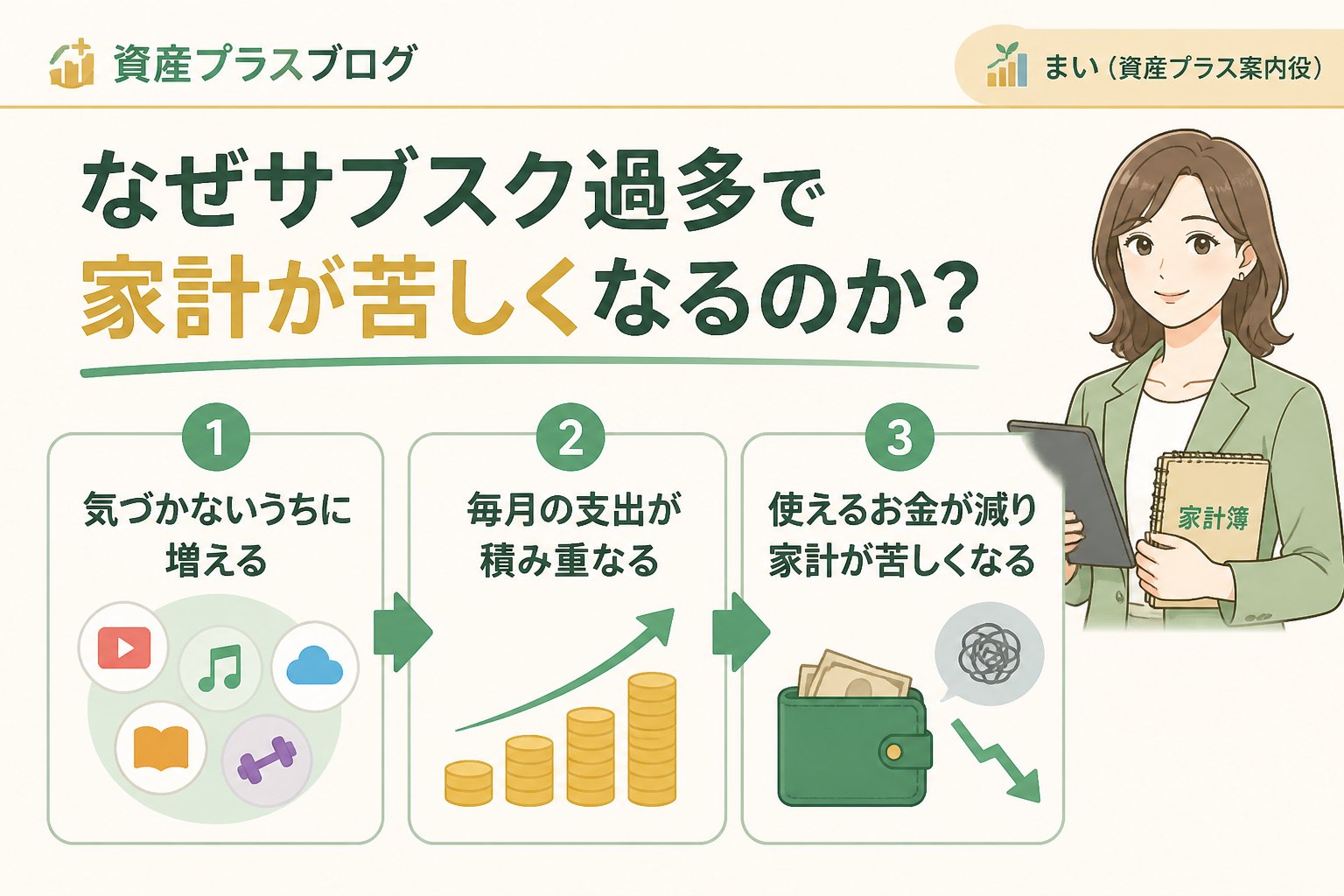 固定費見直し なぜサブスク過多で家計が苦しくなるのか？初心者が陥りやすい罠