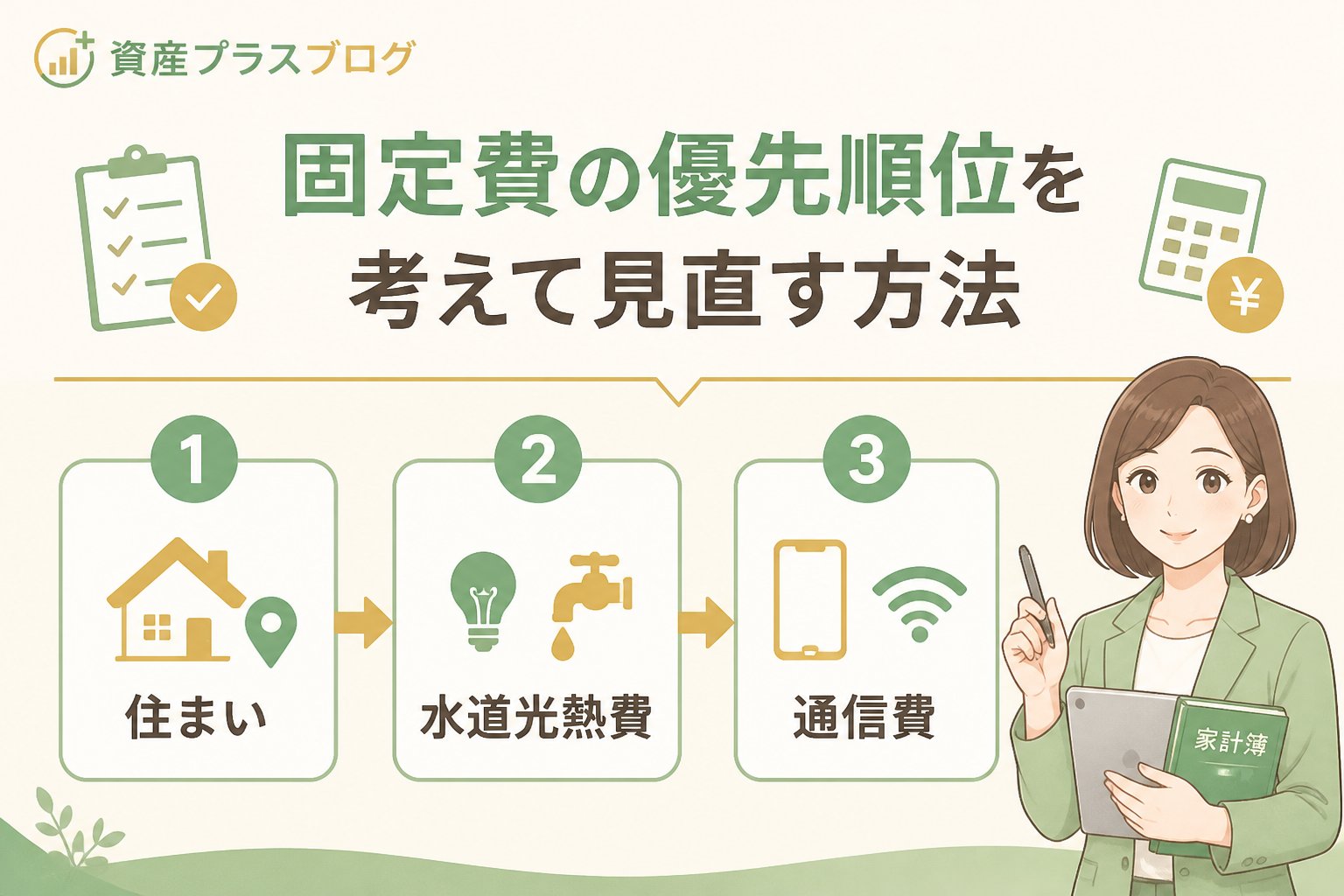 固定費見直し 固定費の優先順位を考えて見直す方法