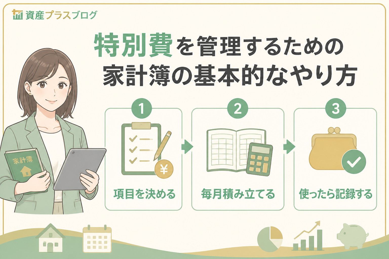 家計管理 特別費を管理するための家計簿の基本的なやり方