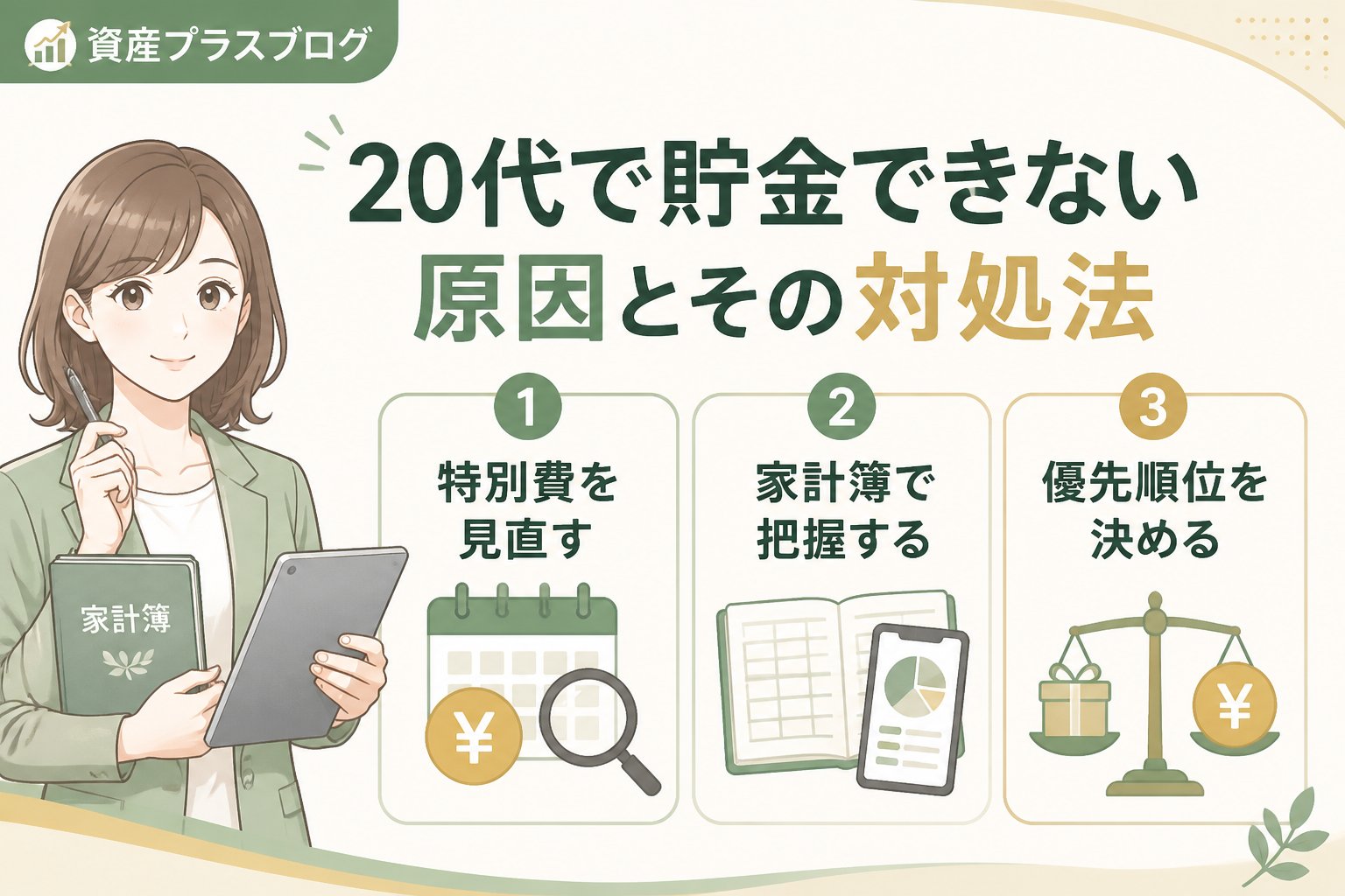 家計管理 20代で貯金できない原因とその対処法