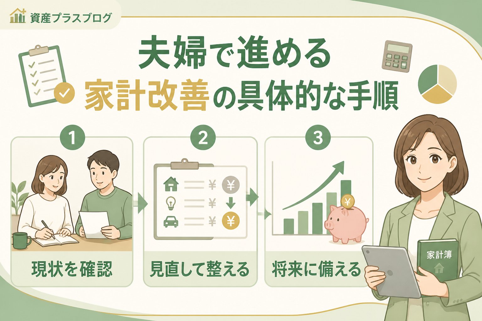 資産形成 夫婦で進める家計改善の具体的な手順