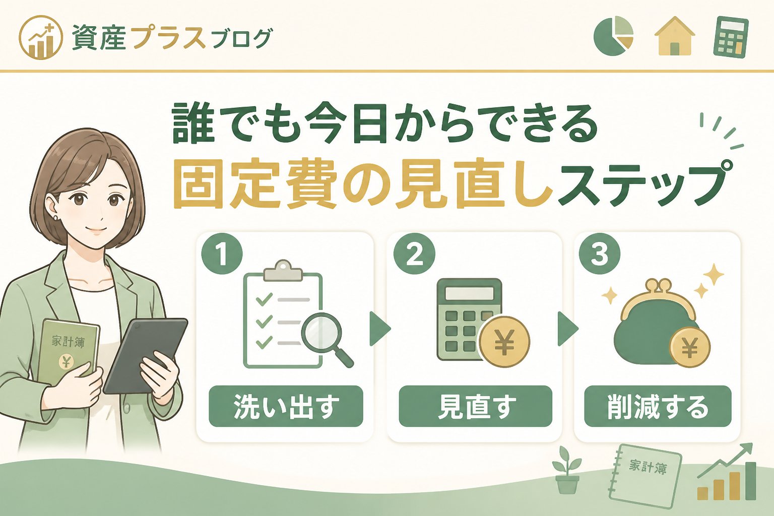 家計管理 誰でも今日からできる固定費の見直しステップ