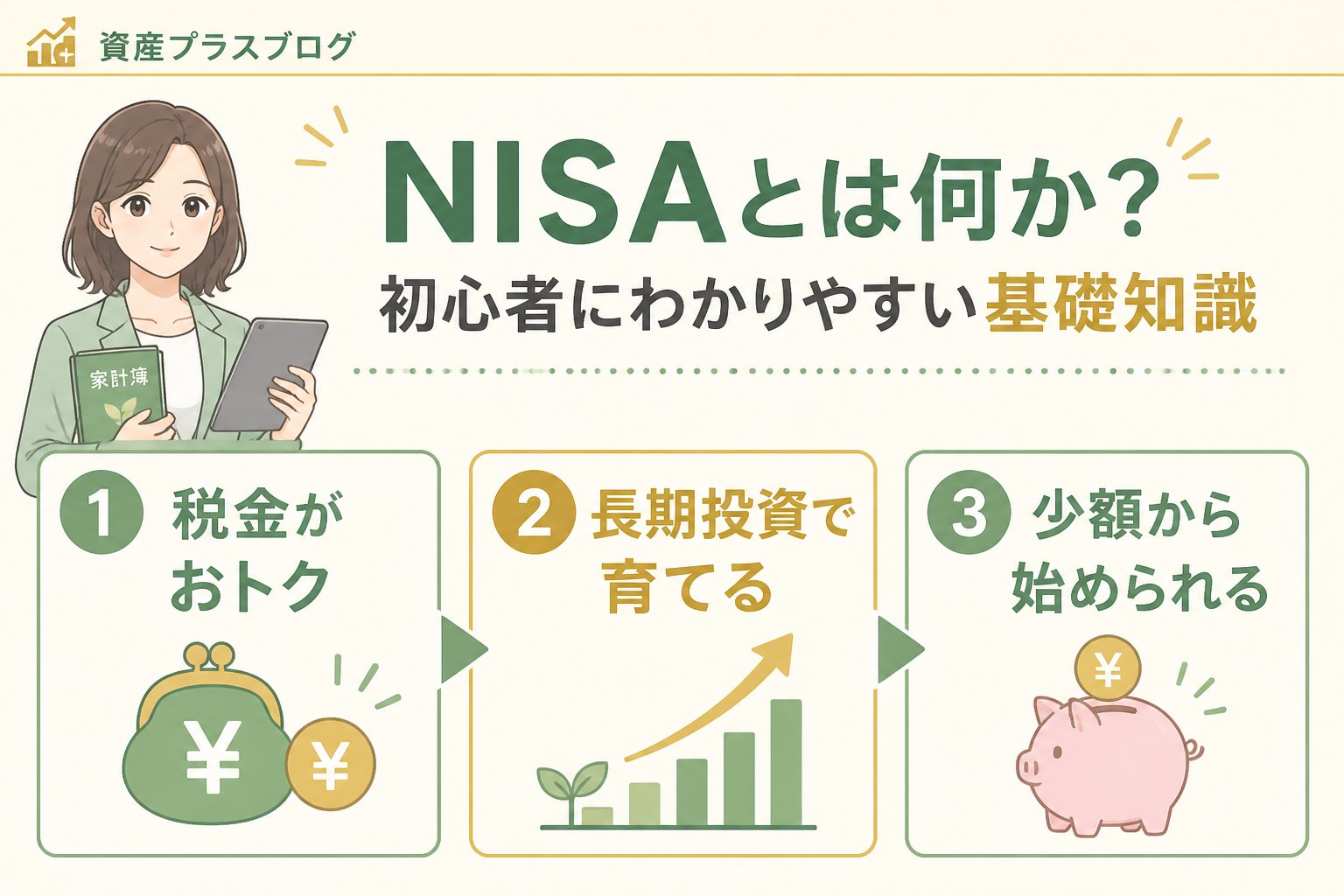 投資入門 NISAとは何か？初心者にわかりやすい基礎知識