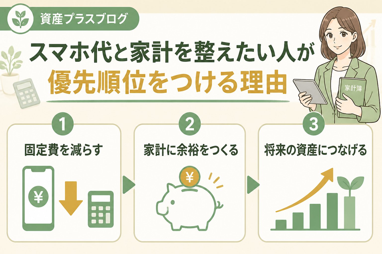 固定費見直し スマホ代と家計を整えたい人が優先順位をつける理由