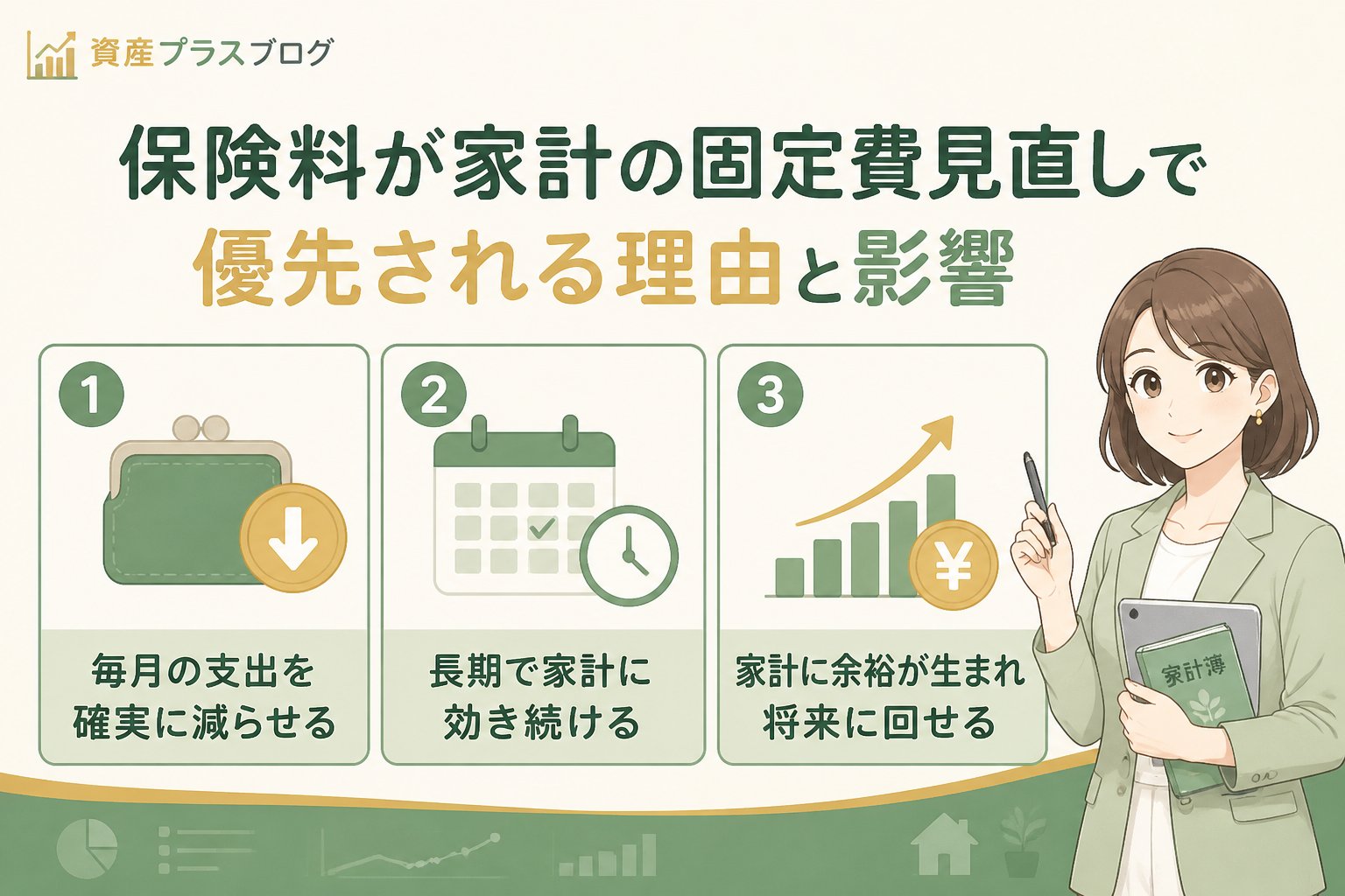 固定費見直し 保険料が家計の固定費見直しで優先される理由と家計を整えたい人への影響