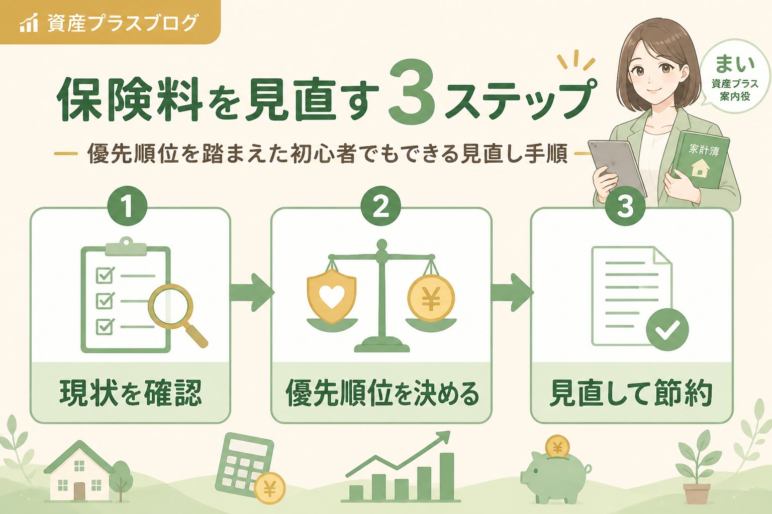 固定費見直し 保険料家計を整えたい人優先順位を踏まえた初心者でもできる見直し手順