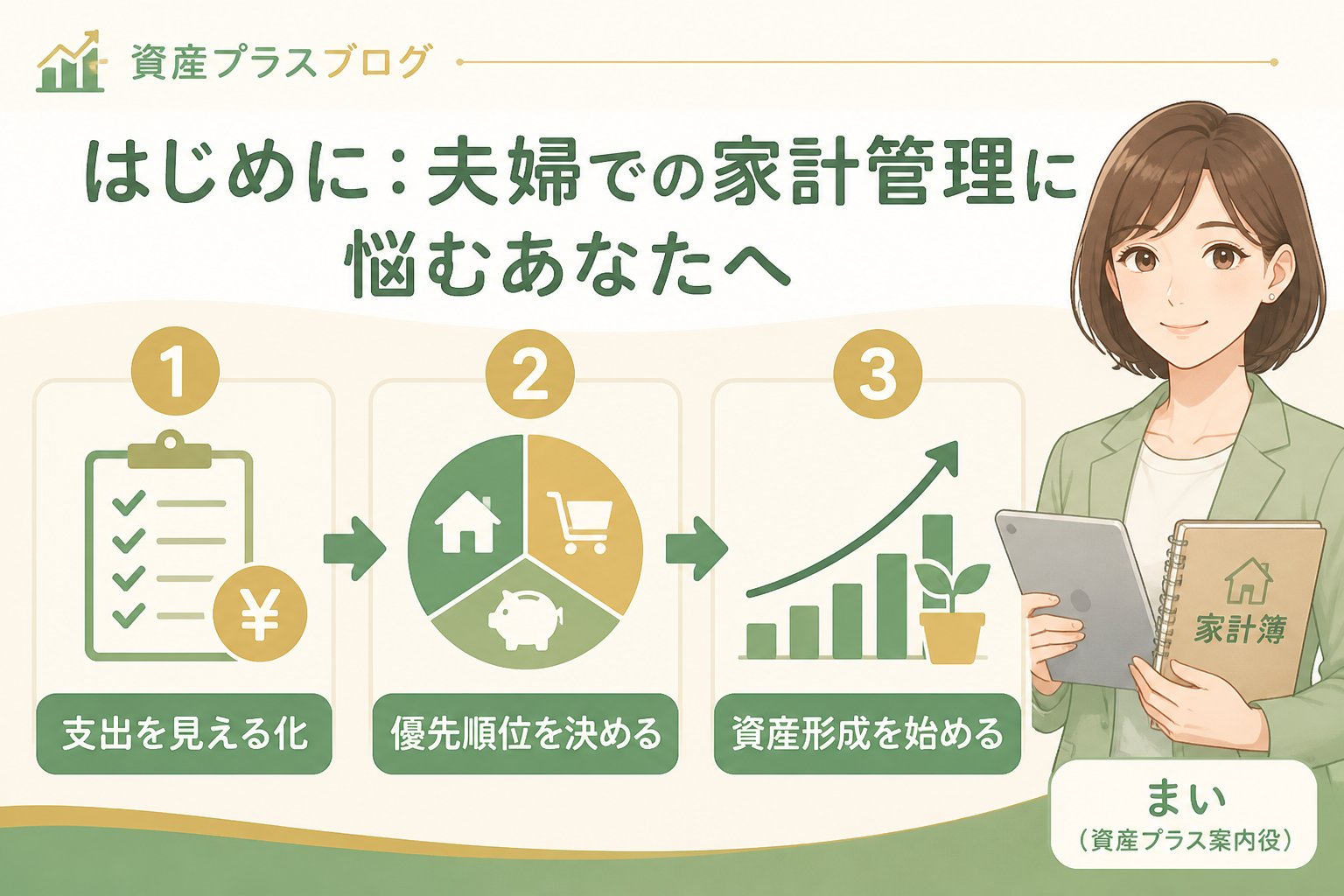 資産形成 はじめに：夫婦での家計管理に悩むあなたへ