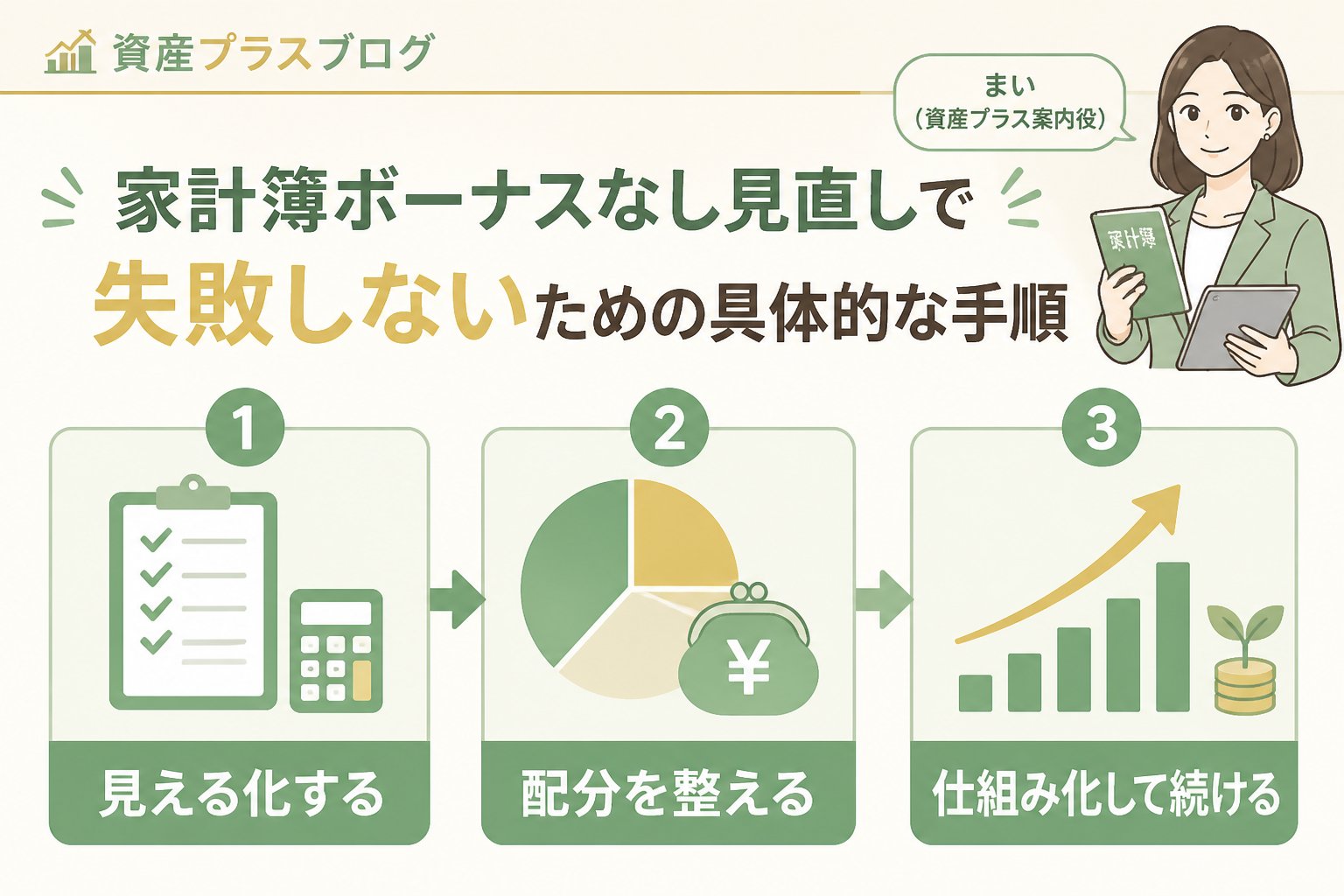 家計管理 家計簿ボーナスなし見直しで失敗しないための具体的な手順