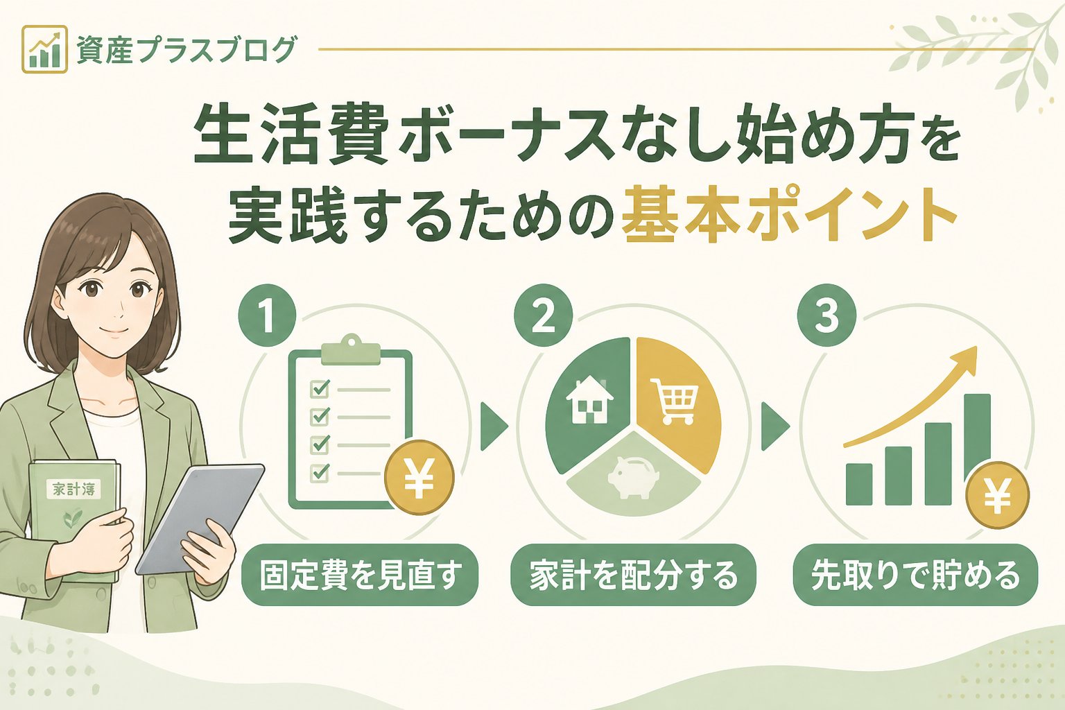 家計管理 生活費ボーナスなし始め方を実践するための基本ポイント
