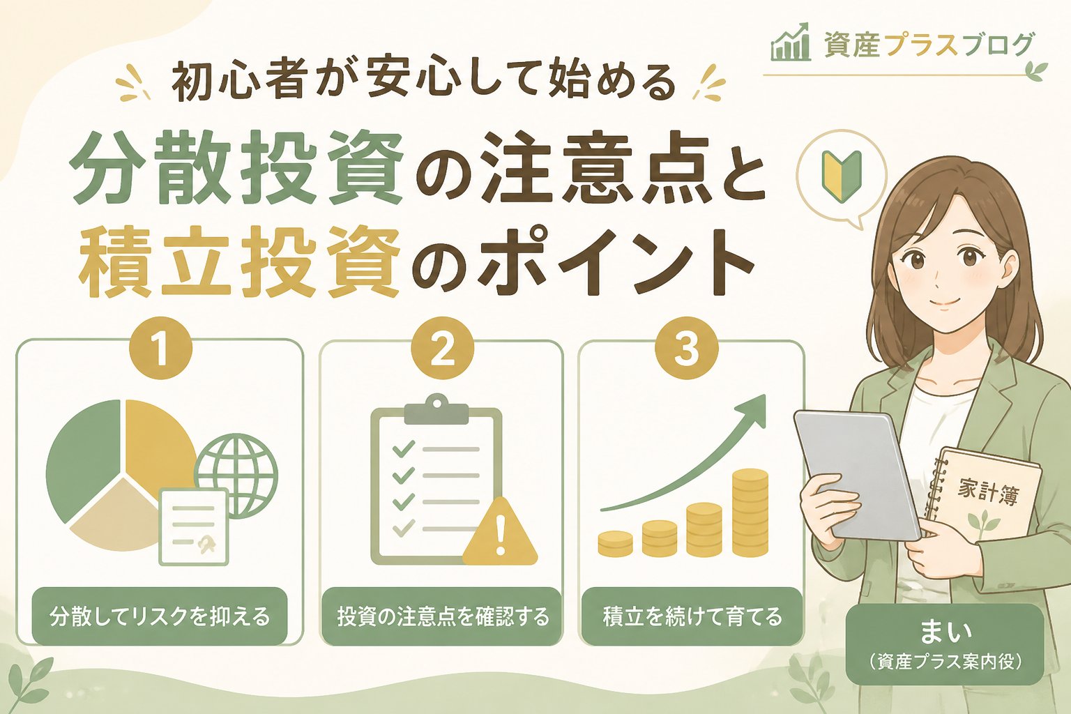 投資入門 分散投資投資が初めて注意点を含む初心者向けの基本知識