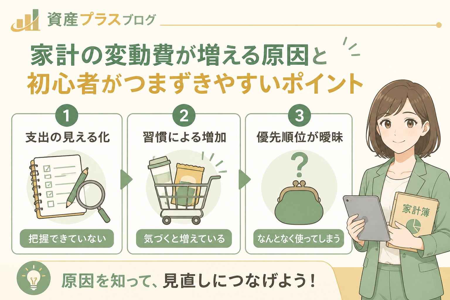 資産形成 家計の変動費が増える原因と初心者がつまずきやすいポイント