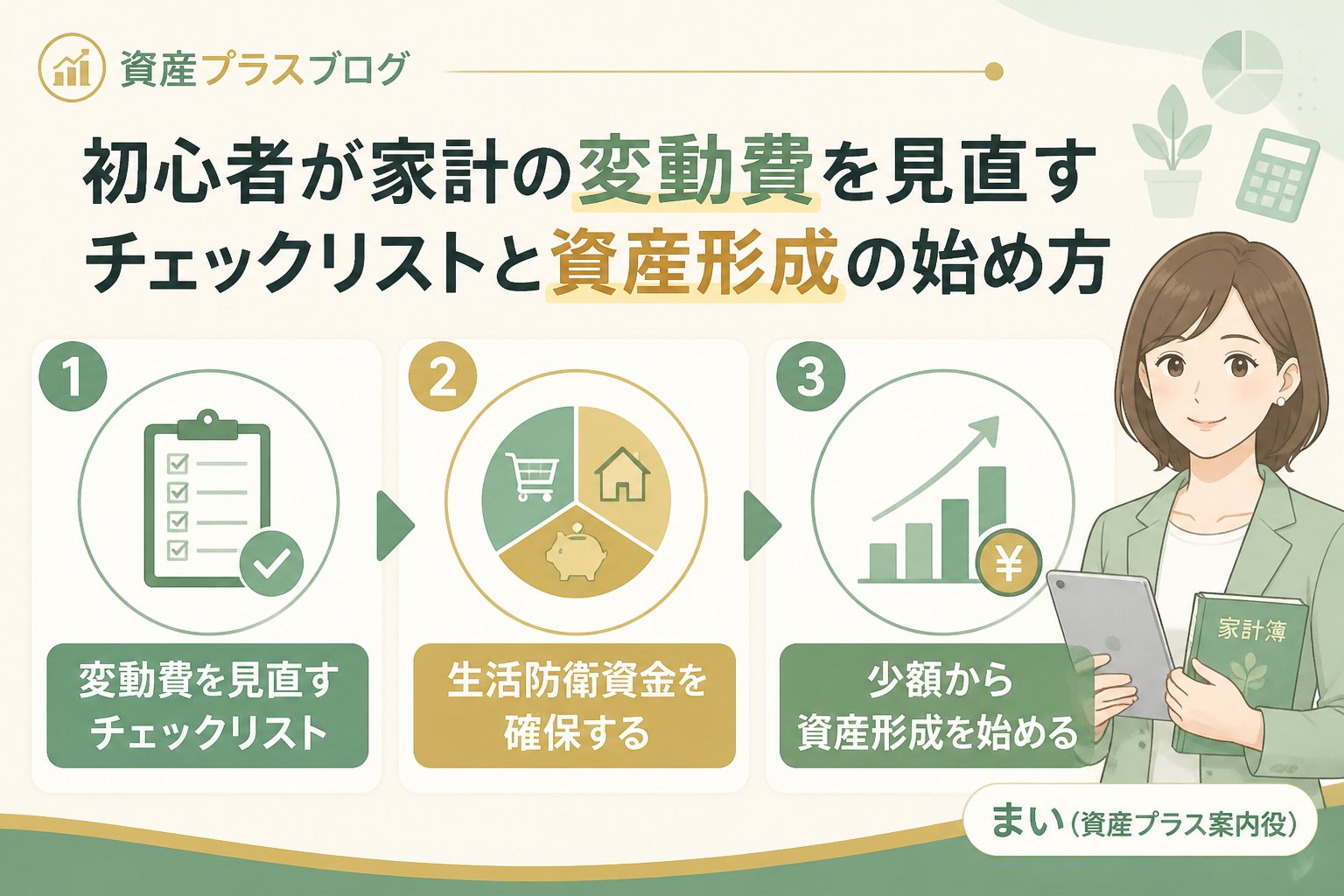 資産形成 生活防衛資金の確保と資産形成初心者が知るべき運用のポイント