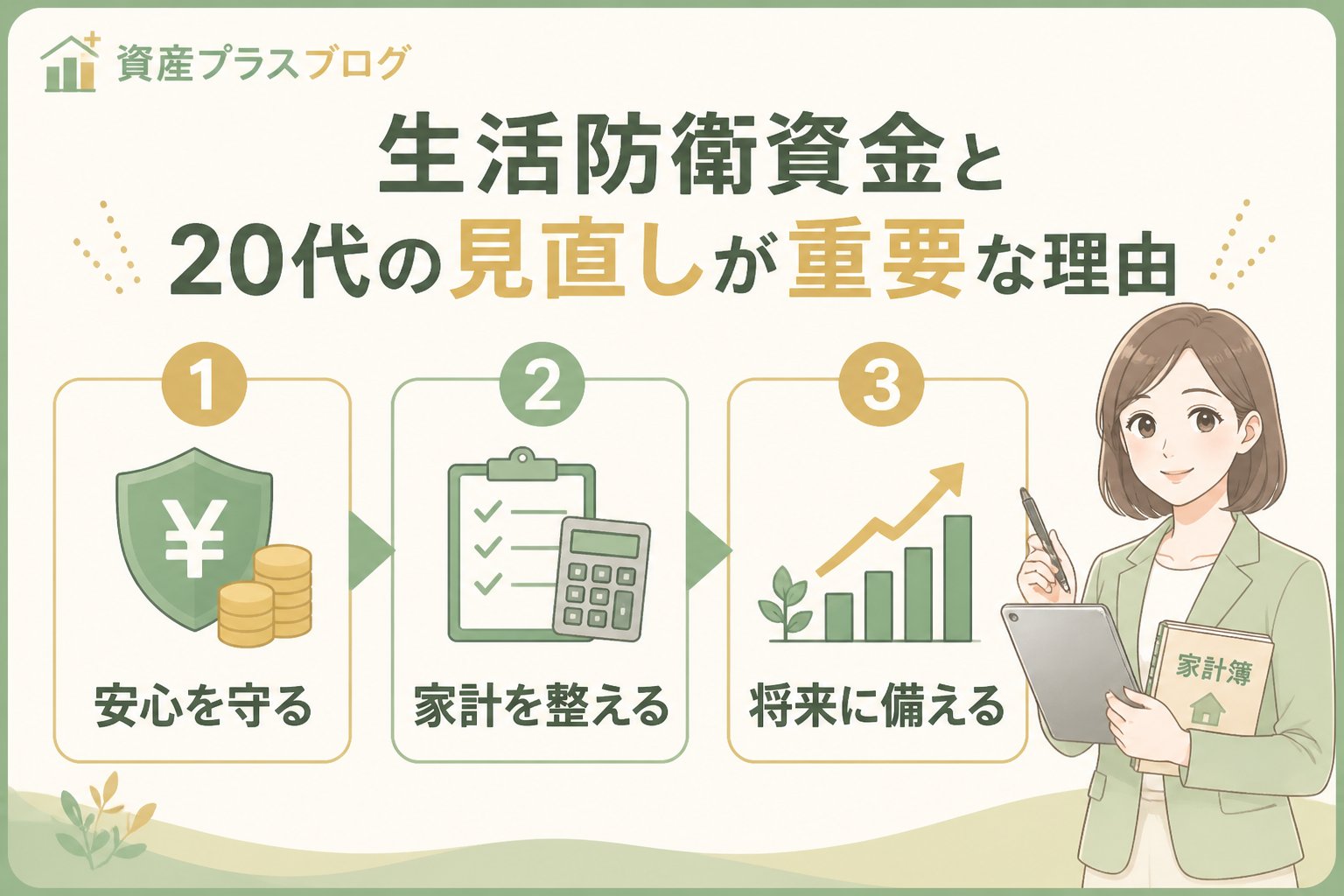 家計管理 生活防衛資金と20代の見直しが重要な理由