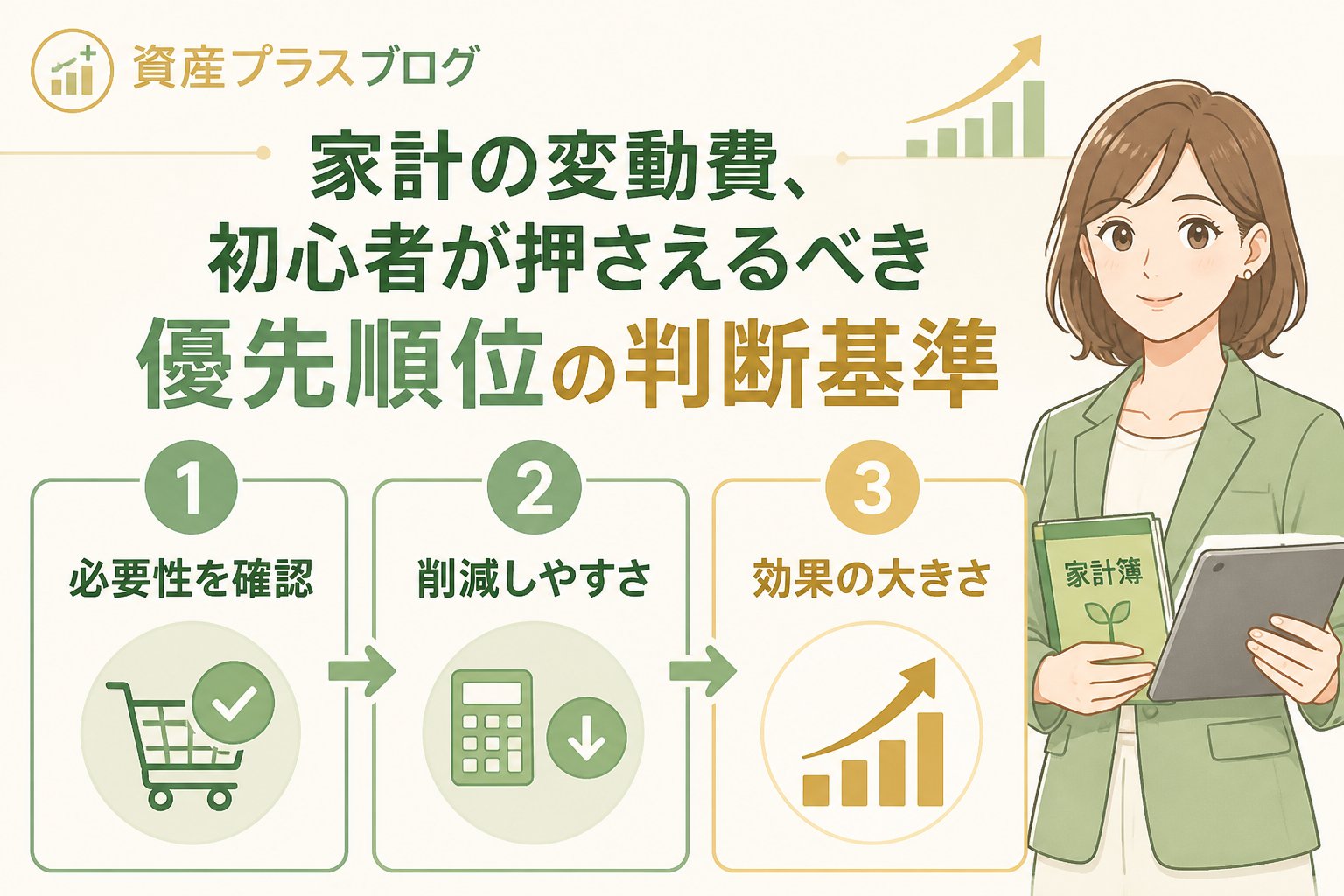 資産形成 家計の変動費、初心者が押さえるべき優先順位の判断基準