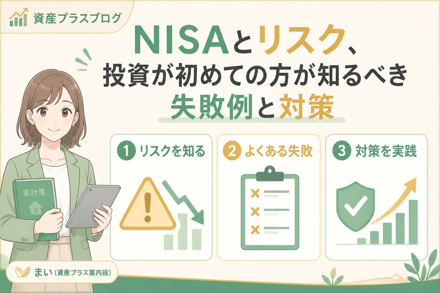 投資入門 NISAとリスク、投資が初めての方が知るべき失敗例と対策