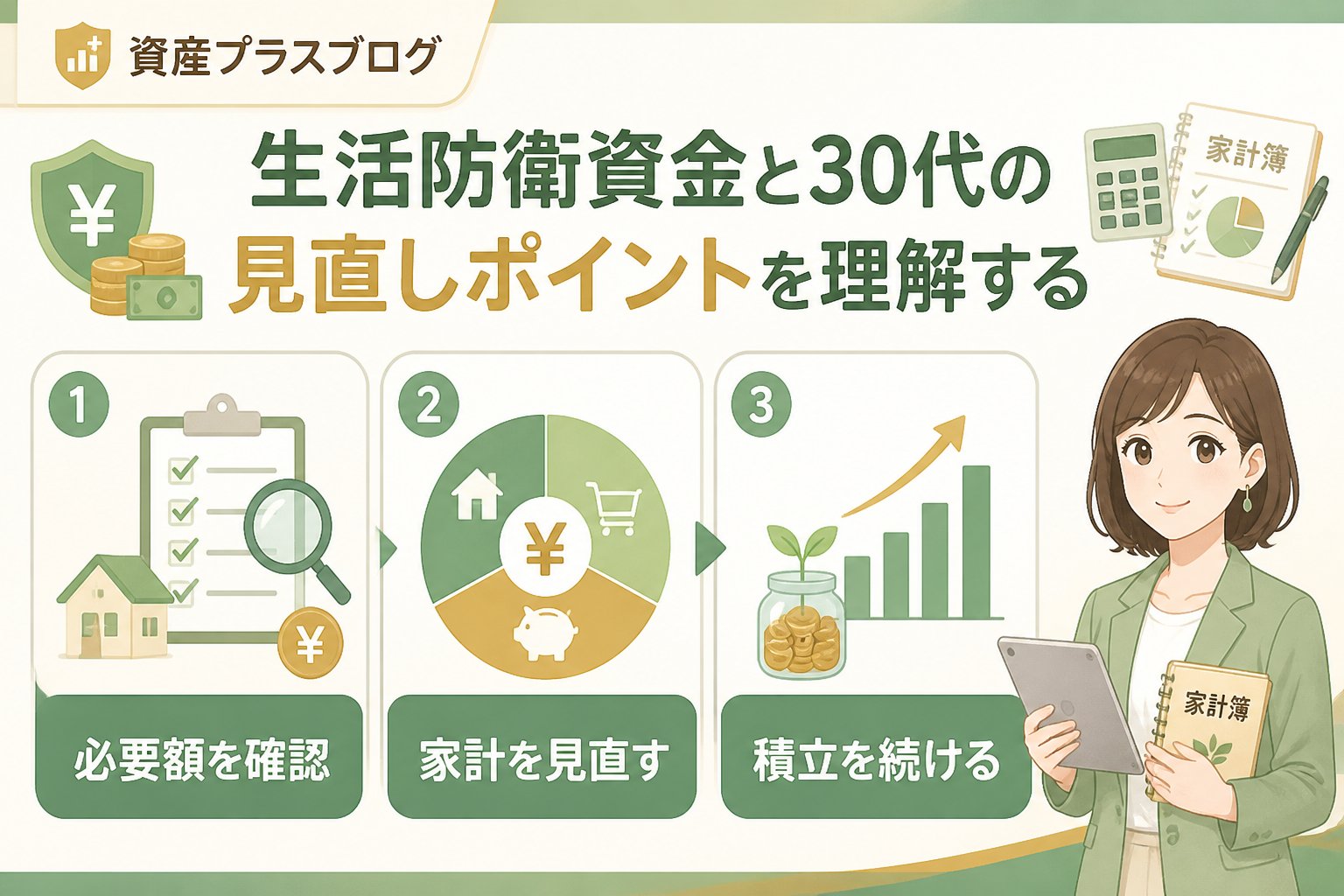 家計管理 生活防衛資金と30代の見直しポイントを理解する