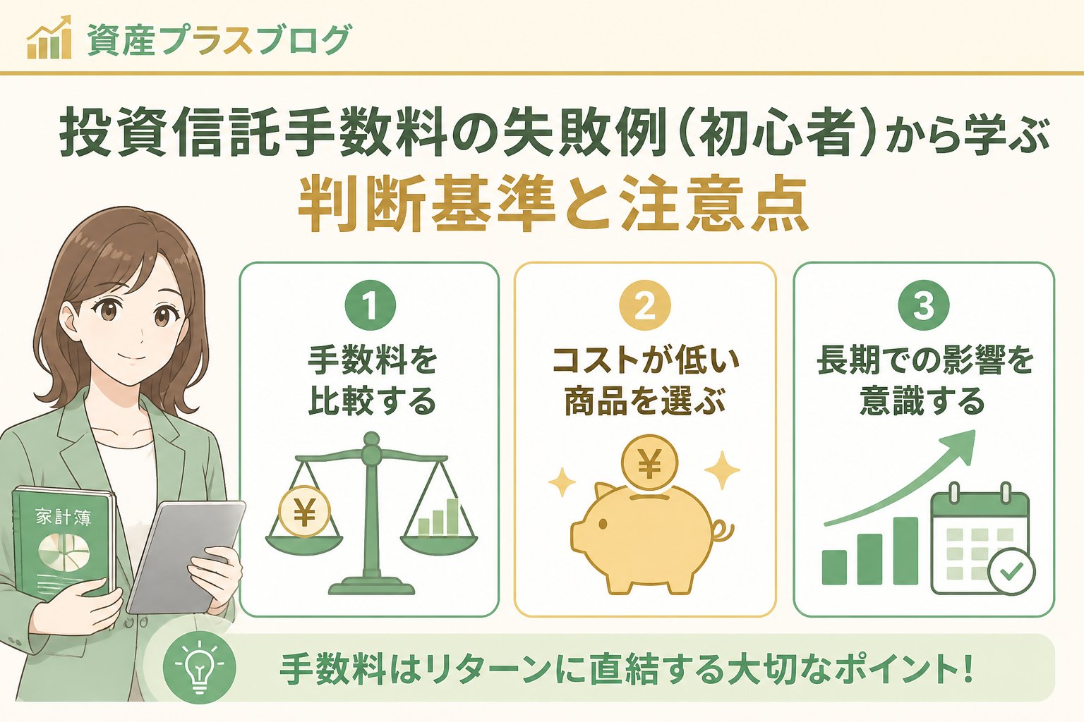 投資入門 投資信託手数料の失敗例（初心者）から学ぶ判断基準と注意点